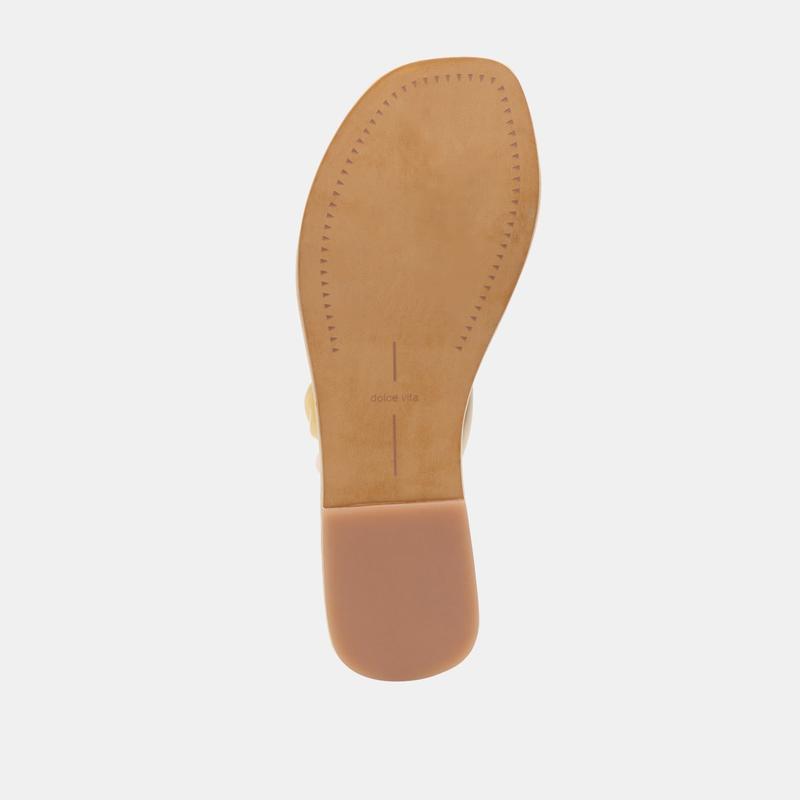 Dolce Vita CELY SANDALS IVORY LEATHER