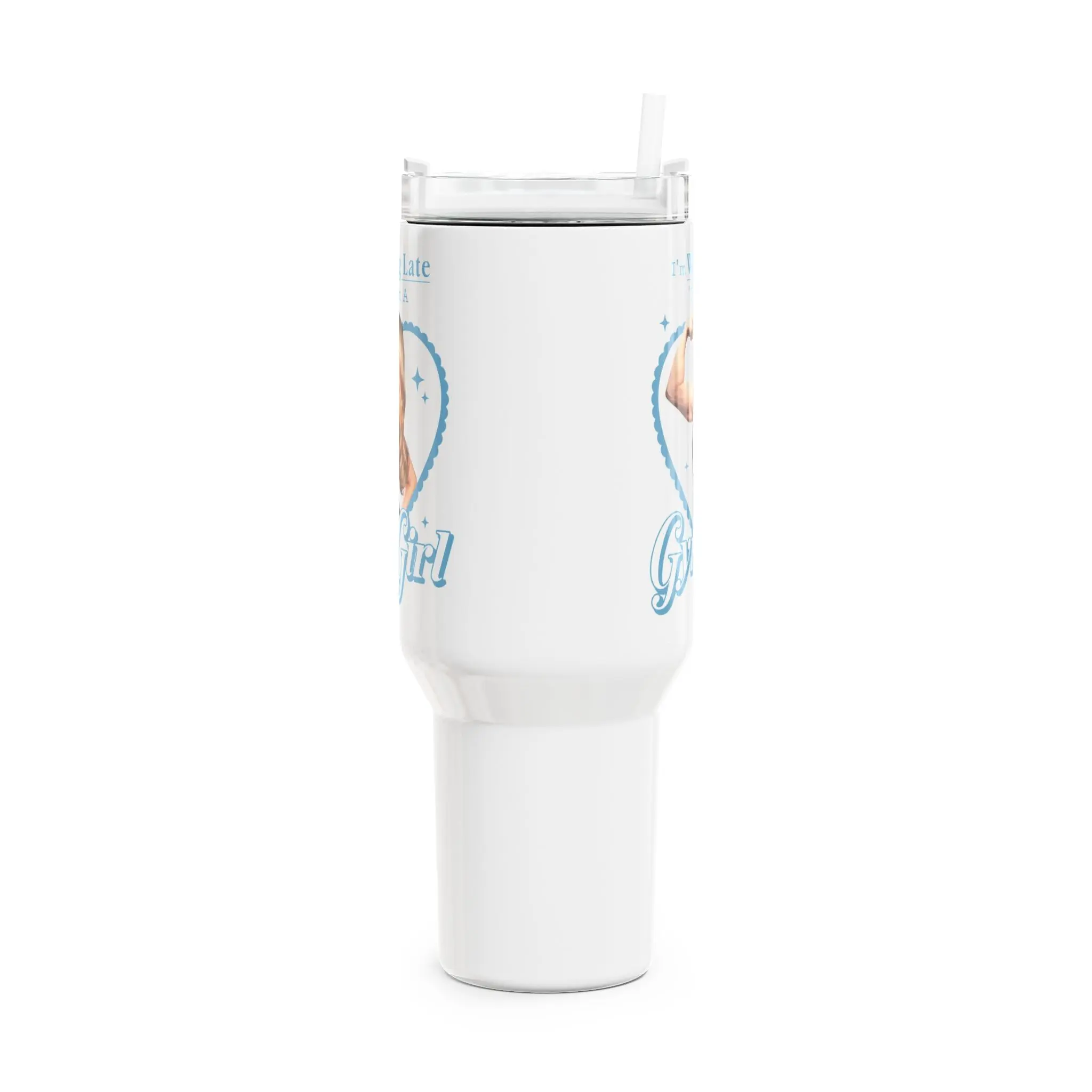 I'm Working Late Cause I'm A Gym Girl 40Oz Tumbler, Gym Girls 40 Oz Tumbler, Bottle For Gymers, LifeOfGymGirls Tumbler, Best Gift For Gymers, Gym Bottle