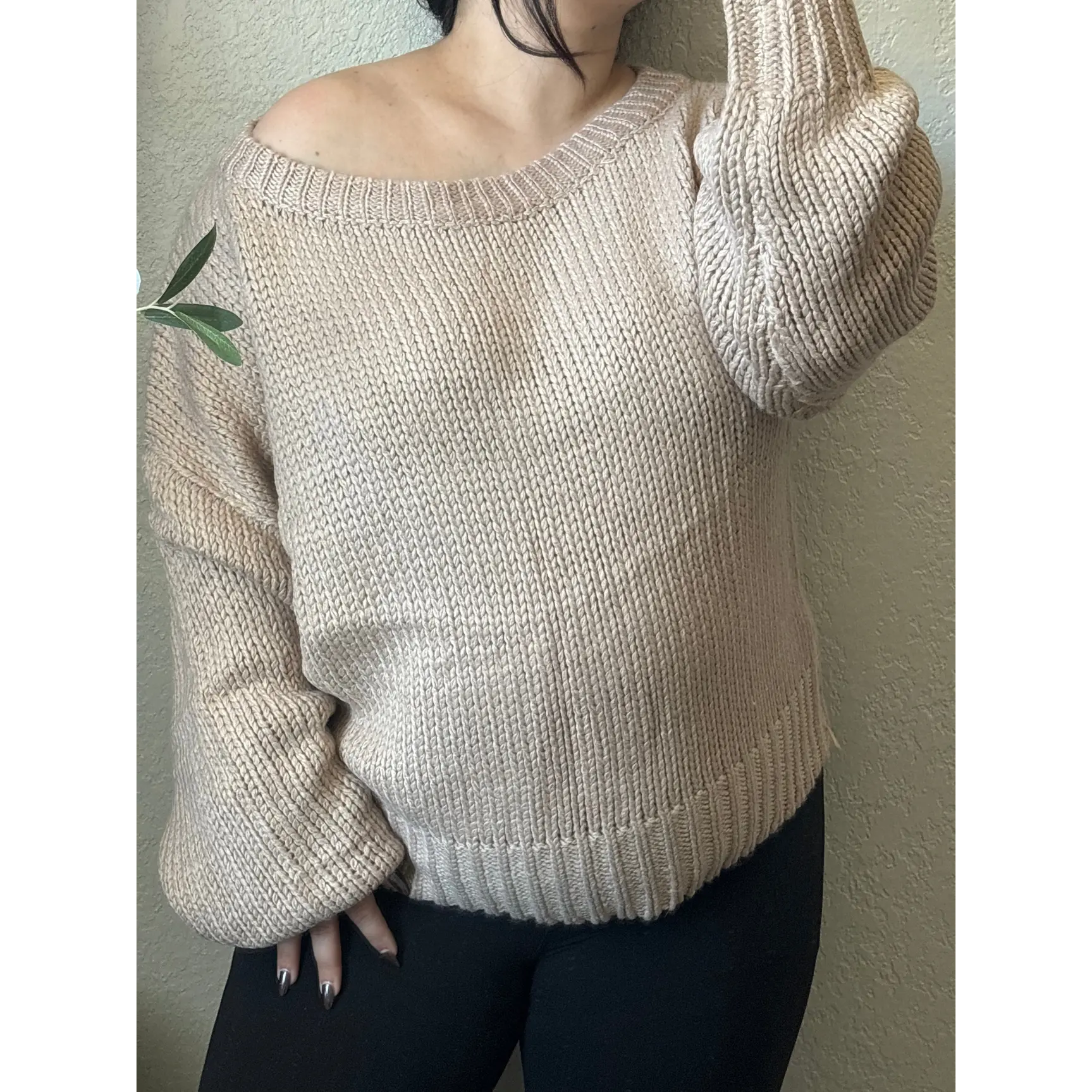 Brandy Ribbed Knit Sweater