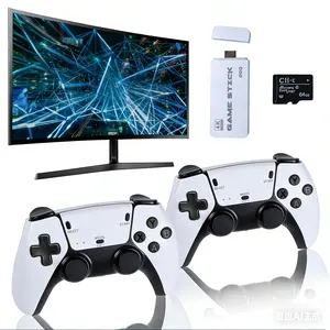 Retro Game Console, Plug & Play Video Game Stick, HDMI Output, Dual Wireless Controllers, Ideal Home Entertainment & Gift