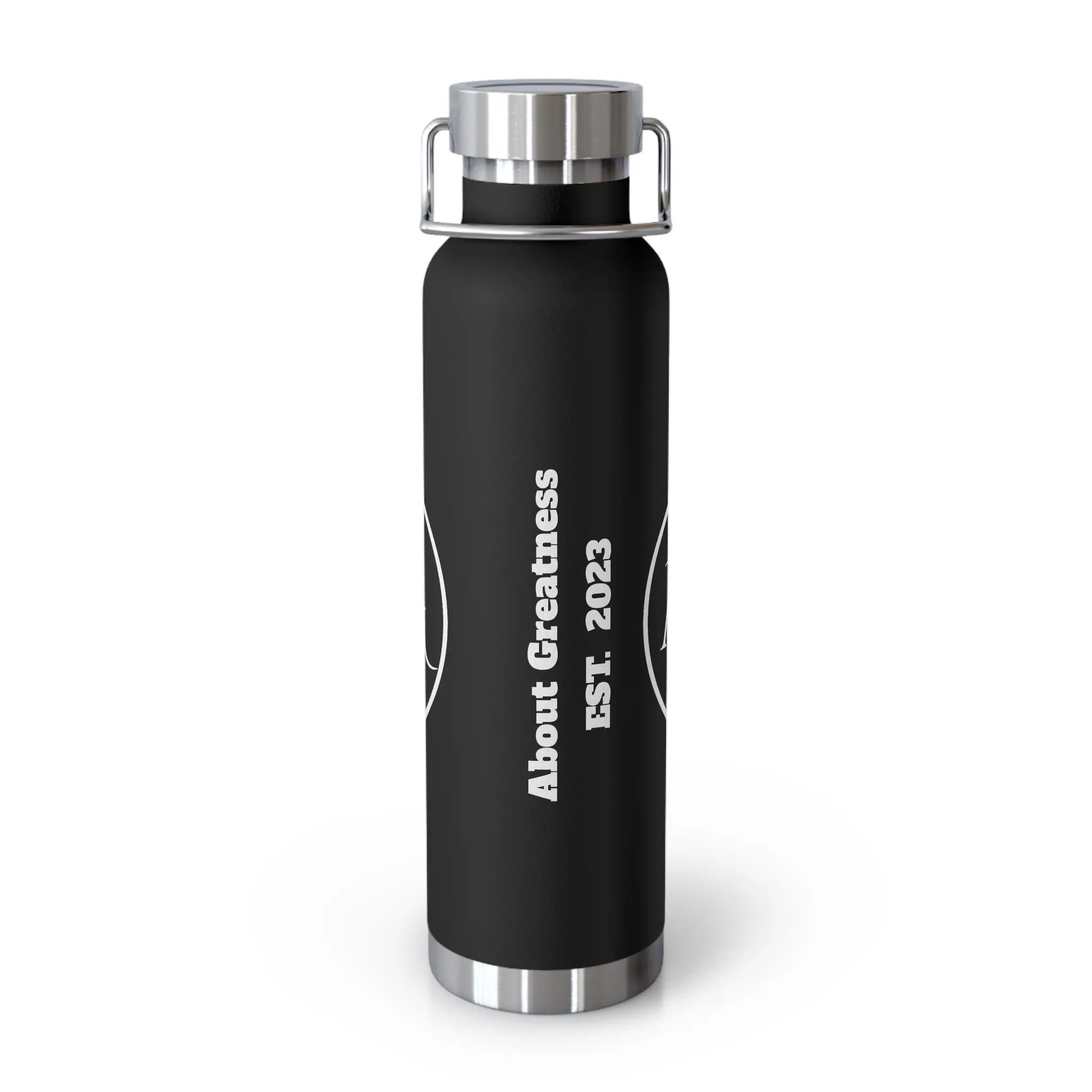 About Greatness Copper Vacuum Insulated Bottle, 22oz