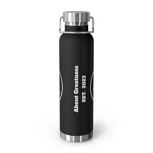 About Greatness Copper Vacuum Insulated Bottle, 22oz