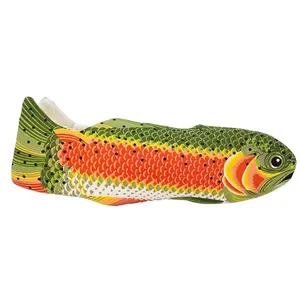 Rainbow Trout Oven Mitt, Cotton, Designed for Light Duty Use, by Boston Warehouse