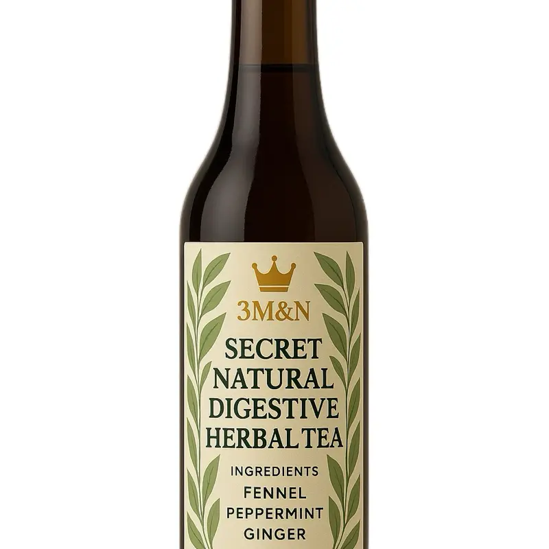 3M&N Secret Natural Digestive Herbal Tea with Fennel Herbal Products – 3M&NCompanyLLC  Sealed for safety  All sales are final  No returns or refunds  Order now  Peppermint & Ginger for Gentle Digestive Support