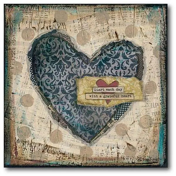 Courtside Market Start Each Day 30" x 30" Canvas Wall Art
