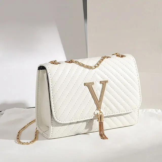Crossbody Bag for Women, Chic PU Leather Small Square Purse with Letter Detail, Lightweight and Fashionable for Evenings Out, Bags For Women, Fashionable Bags