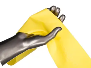 THERABAND Professional Latex Resistance Bands For Rehabilitation, Portable Fitness and Workout, Home Exercise, 5 Foot, Yellow, Thin, Level 2, Individual Package