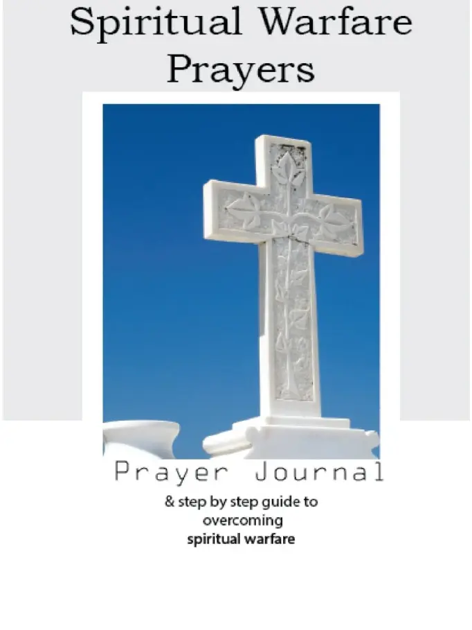 Spiritual Warfare Prayer Journal Overcoming Anxiety Step By Step Guide Bible