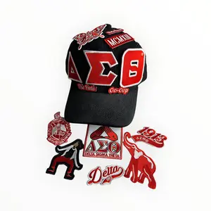 Simple Delta Trucker Hat with Removable Patches