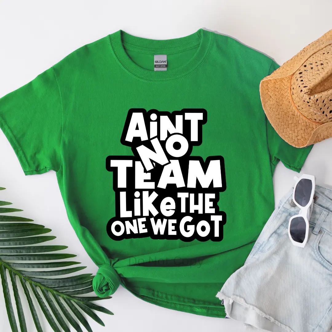 Ain't No Team Like The One We Got Screen Print Transfer (3 Pack)
