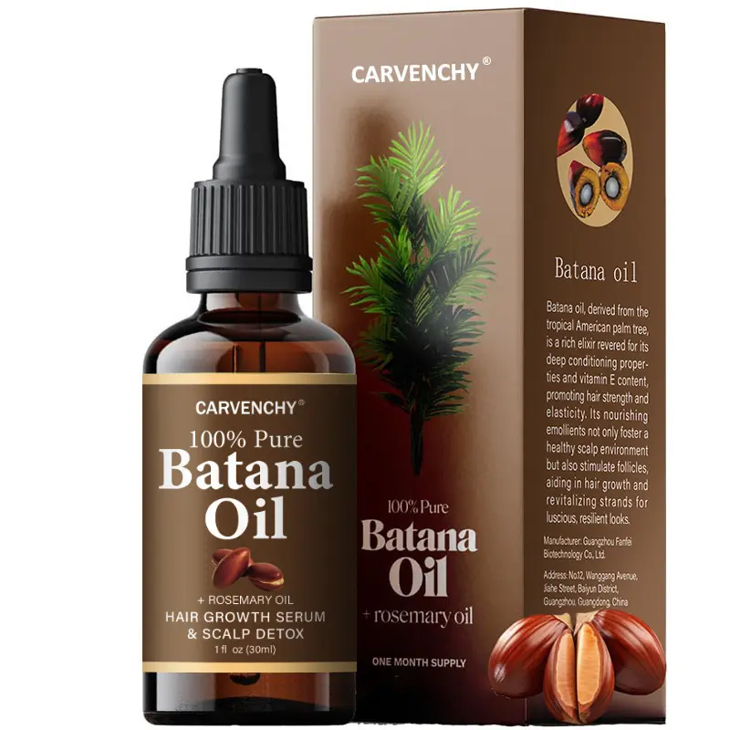 Batana Oil for Hair,Hair Oil with Rosemary for Hair Growth - 100% Organic Batana Oil
