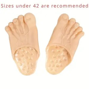 Funny Toe Slippers, Barefoot Shoes, Costume Party Accessories, Halloween Props, Larp Party Supplies, Stage Performance Gear, One Size, Perfect Gift