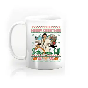 Funny Christmas Vacation Mug, Merry Christmas Shitters Full Coffee Cup, National Lampoon’s Griswold Holiday Mug, Funny Xmas Movie Quote Mug, Ugly Christmas Party Gift, 11oz 15oz Holiday Special Gift For Mom Dad Family