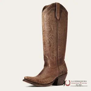 WOMENS ARIAT CASANOVA NATURALLY DISTRESSED BROWN TALL BOOT 10034002