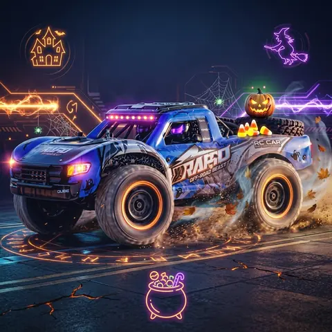 JJRC 1:14 Scale Remote Control Stunt Car - 40km/h All-Terrain Electric Toy, RC Cars for Kids, Perfect Halloween Gift