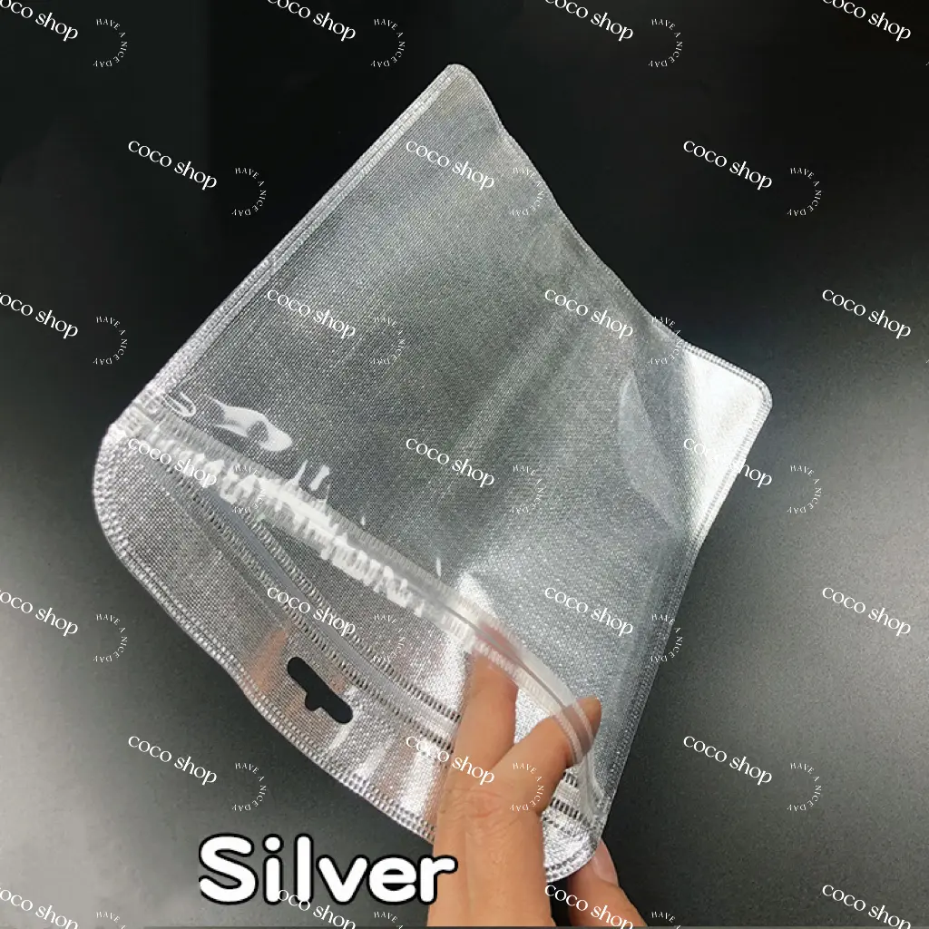 Silver Keychain Packing Bag (10pcs)
