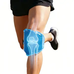 Knee Ice Pack Wrap, Reusable Ice Packs for Knee Pain Relief, Gel Cold Pack for Joint & Muscle Injuries, Ideal for Sports Recovery