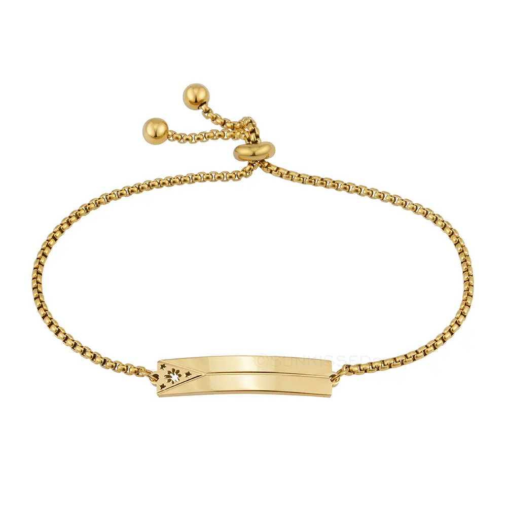 Heritage Sun & 3 Stars Philippines Flag Bracelet