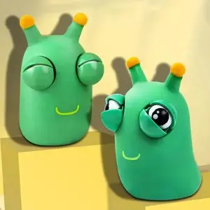 Decompression Vegetable Insect Glaring Toy Funny Venting Tool Creative Squeezing Toy Stress Relief Toys Children's Gifts