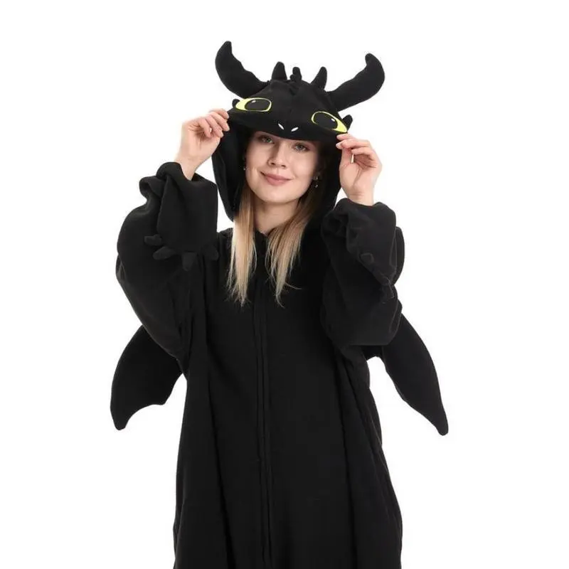 Cute Dragon Animal Onesie Pajamas Sleepwear Dragon Halloween Party Costumes Fabric Womenswear christmas pajamas Plush Unisex Cute Dragon Animal Onesie Pajamas Sleepwear Dragon Halloween Party Costumes Fabric Womenswear christmas pajamas Plush Unisex