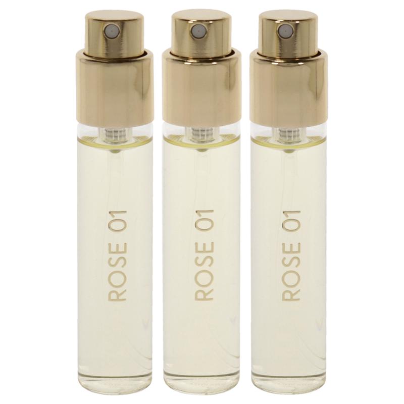 Rose 01 by Swiss Arabian for Unisex - 3 Pc Mini Gift Set 3 x 1oz EDP Spray (Refill)