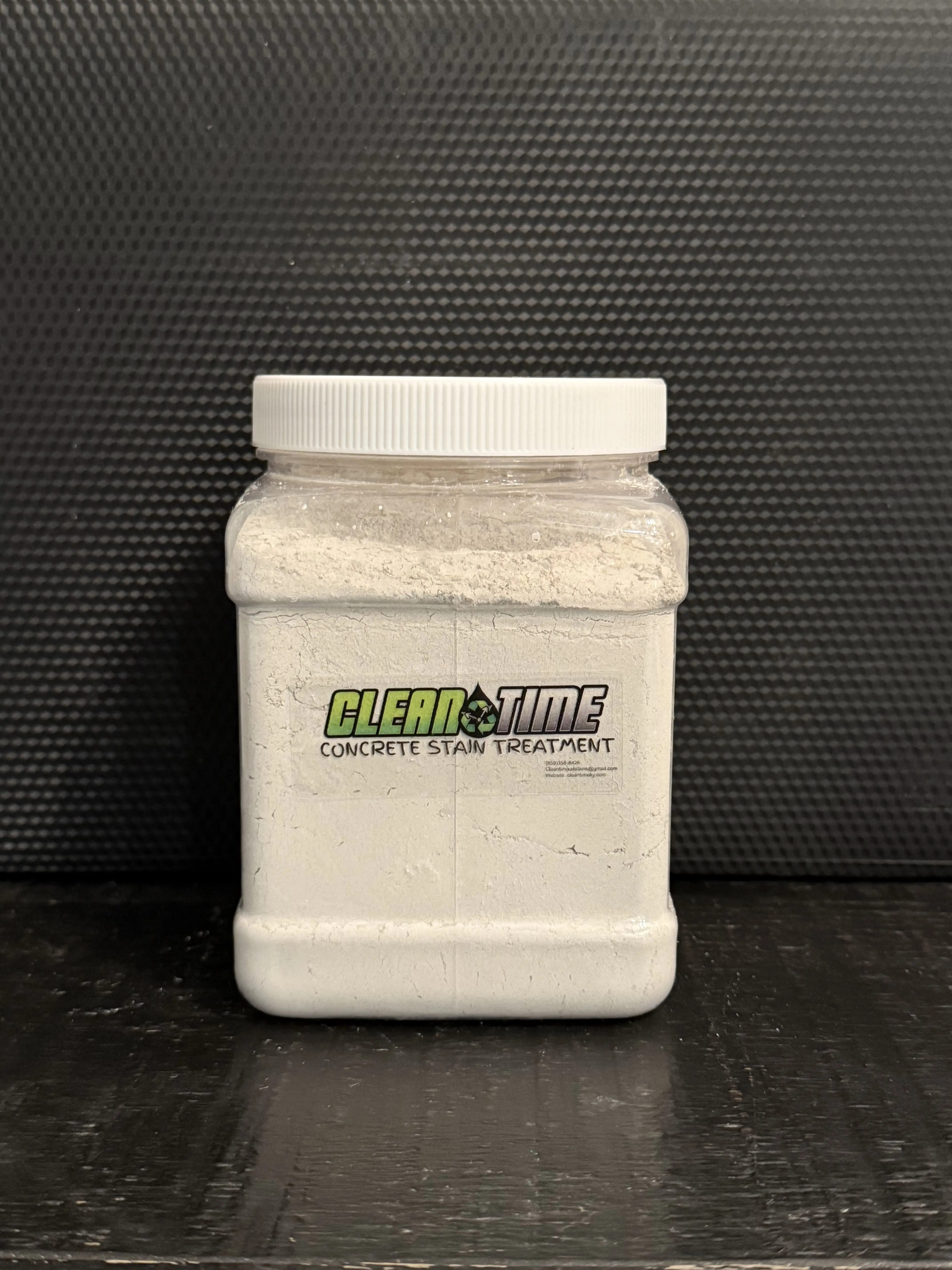 32oz Concrete Oil Stain Treatment Clean Time- All Natural Powder