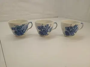 Royal Copenhagen Blue Flower Tea Cup (Set Of 3)   10/1870