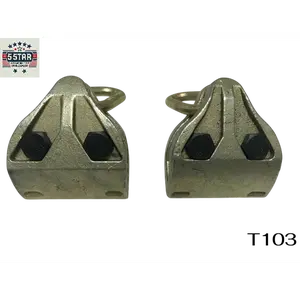 TWO PCS 2 X Self-Tightening Grip Pull Frame Machine Auto Body Repair Clamp