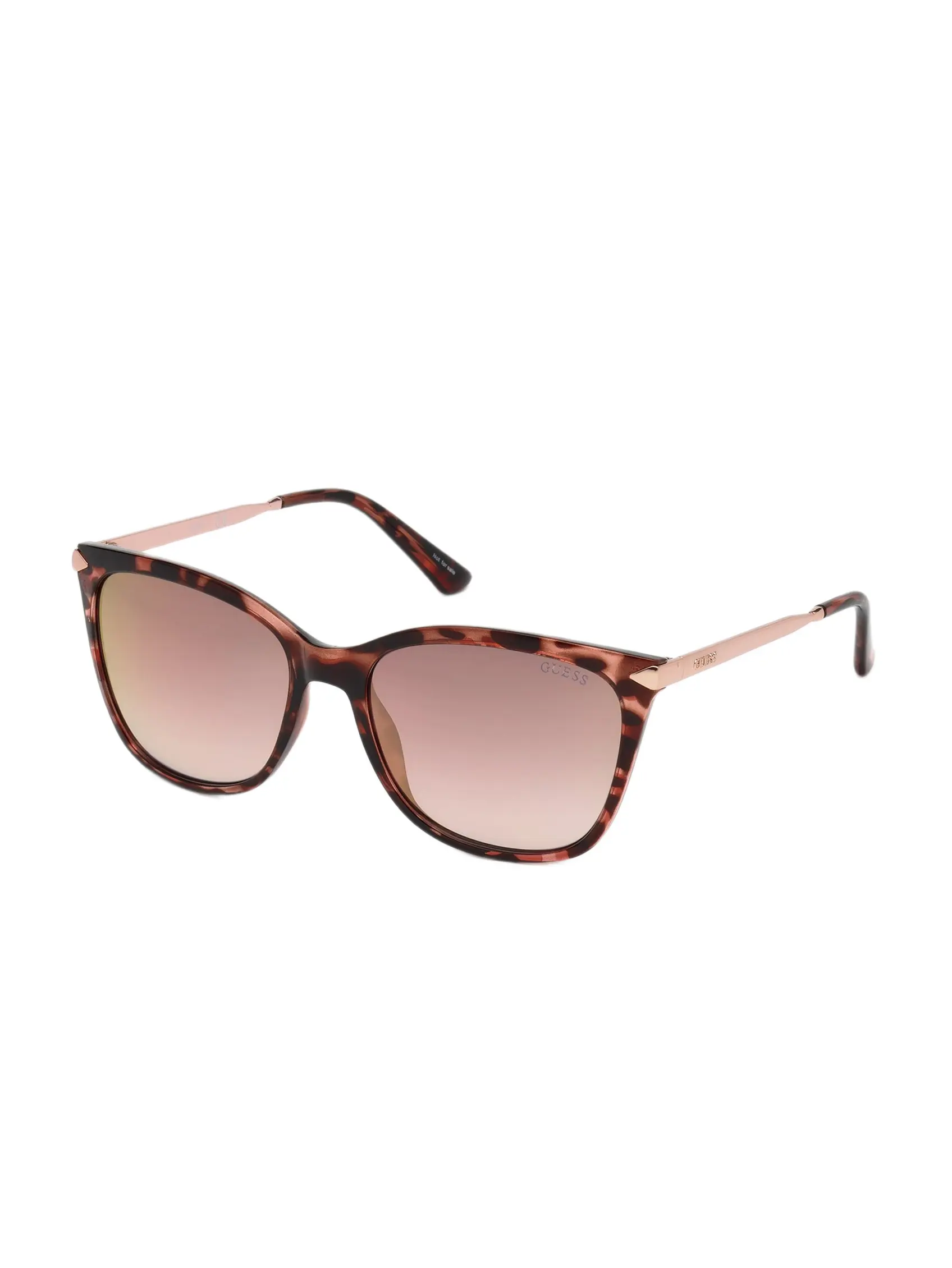 GUESS Female Amy Lucite Square Sunglasses