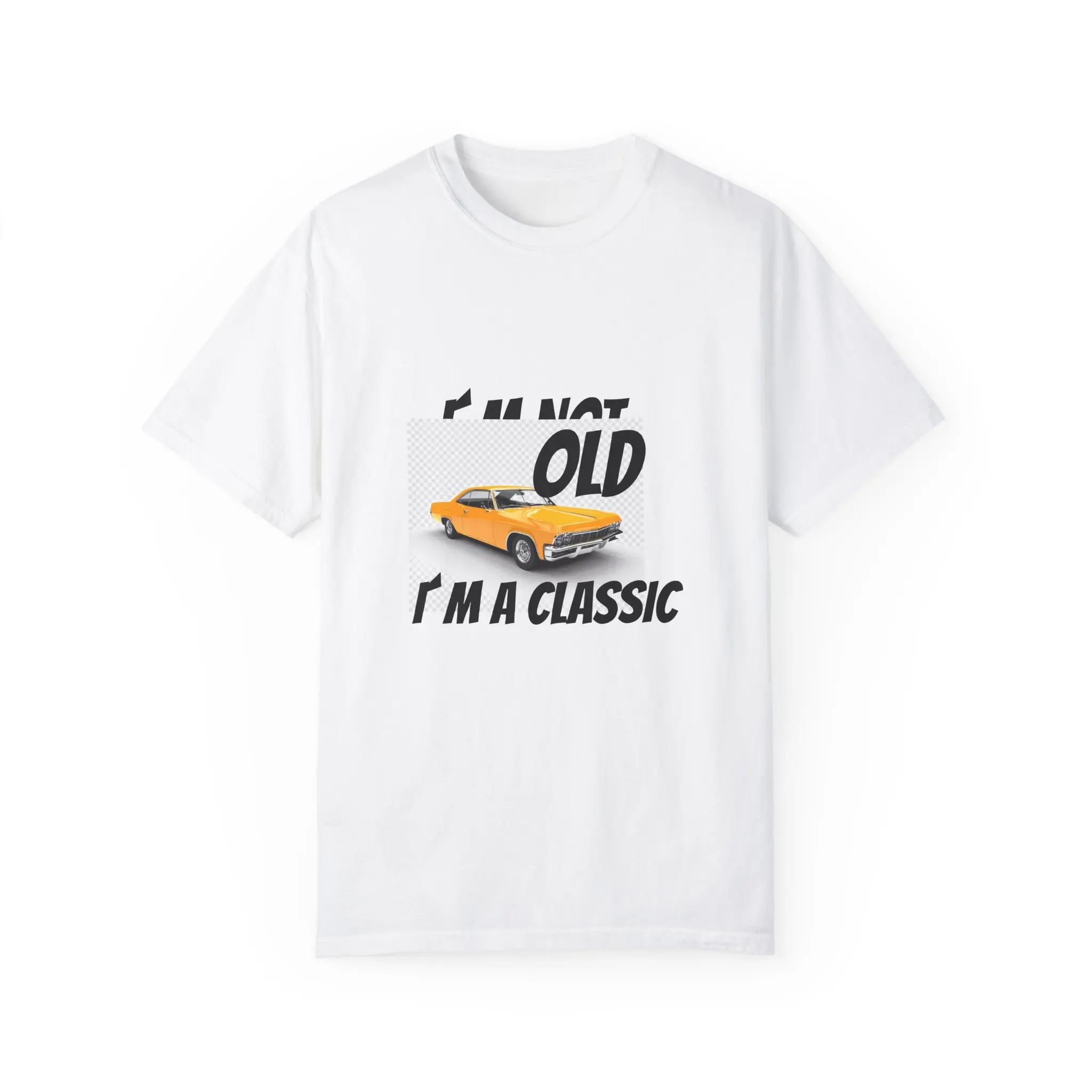 Classic Car Unisex T-Shirt – Vintage Vibe, Retro Design, Perfect Gift, Birthday, Nostalgia, Car Lover Apparel ash  trevino  merch