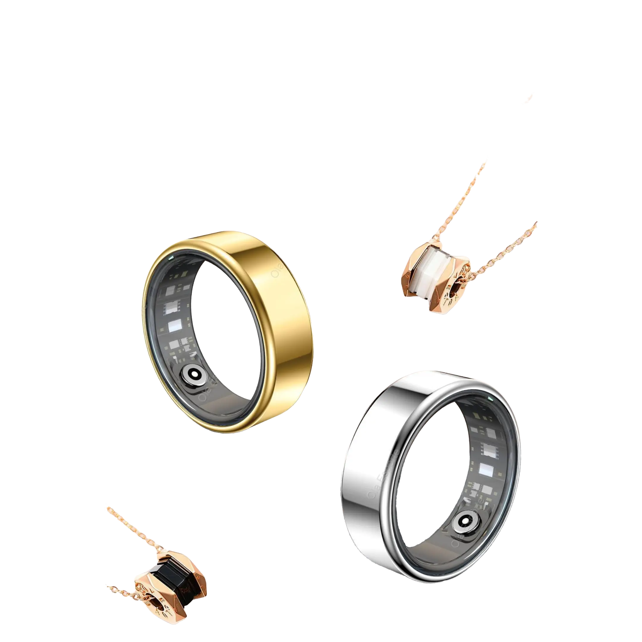 2025 New Magnetic Health-Monitoring Smart Ring for Men - IP68 & 5ATM Waterproof Steel Device, Heart Rate/Blood Oxygen/Sleep Monitor, Multi-Sport Mode, Accurate Distance Tracker, Android Bluetooth Mobile Smartring Smart Watches