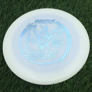 Innova Star Boss with Burst Logo Stock 1108 Feet World Record Stamp - 175.1g - White