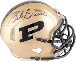 Bob Griese Purdue Boilermakers Autographed Riddell Speed Mini Helmet - Fanatics Authentic Certified