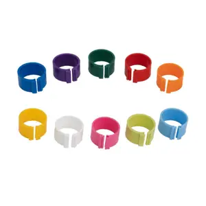 Poultry Leg Bands - 12 mm - Pack of 25 - 12mm Leg Bands for Easy Poultry Identification