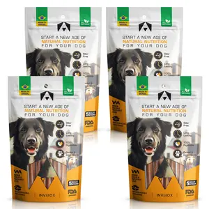 20 - Bully-Sticks For Dogs - 100% Natural, Grass-Fed Beef, One Ingredient