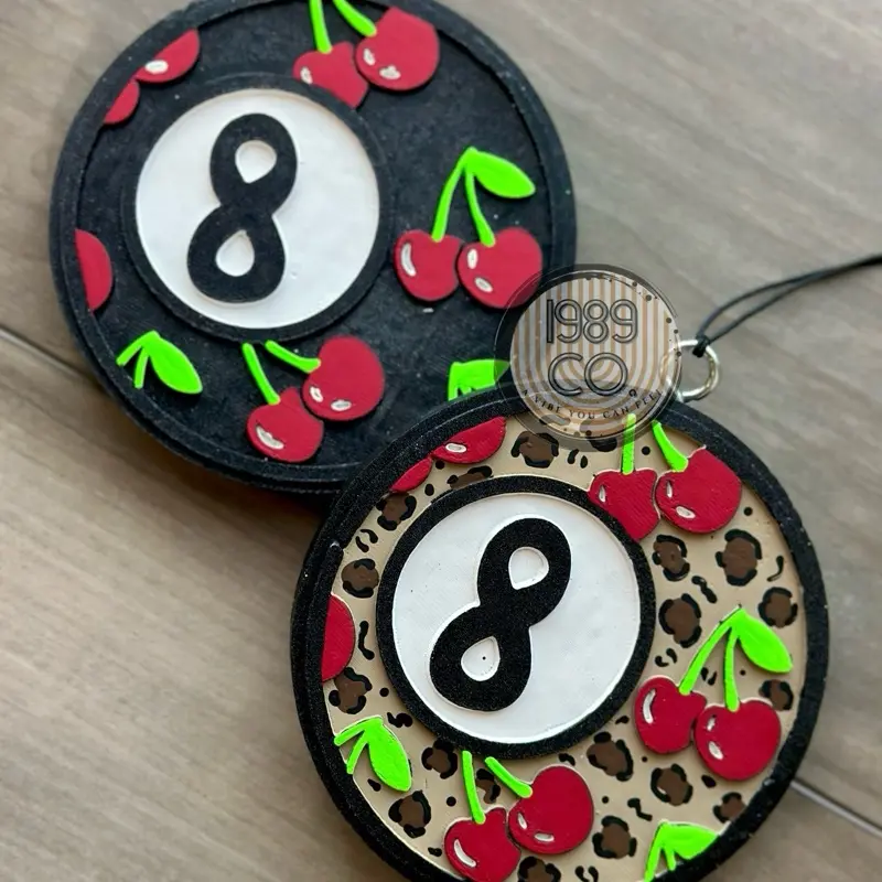 8 ball cherries Car Freshie