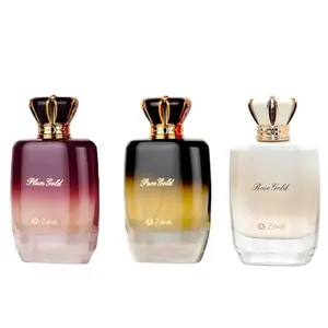 Zakat | Plum Gold + Pure Gold + Rose Gold | Eua De Parfum | 100 ML | 3.4 oz | Jasmine, Amber, & Orchid |