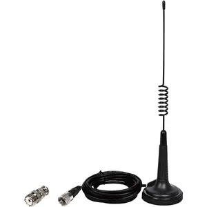 27MHz CB Radio Antenna 13inch with BNC Adaptor and  Mount for  Midland  Uniden Anytone  Radios