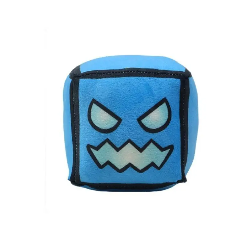 Soft Geometry Dash Cube Plush Toy Set, Cute Game Character Stuffed Plushies, Lovely Room Decor, Funny Birthday Holiday Presents for Children & Game Fans Soft Geometry Dash Cube Plush Toy Set, Cute Game Character Stuffed Plushies, Lovely Room Decor, Funny Birthday Holiday Presents for Children & Game Fans