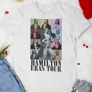 Lin-Manuel Eras Tour Vintage T-Shirt, Hamilton Fans, American military officer, Secretary of the Treasury Shirt