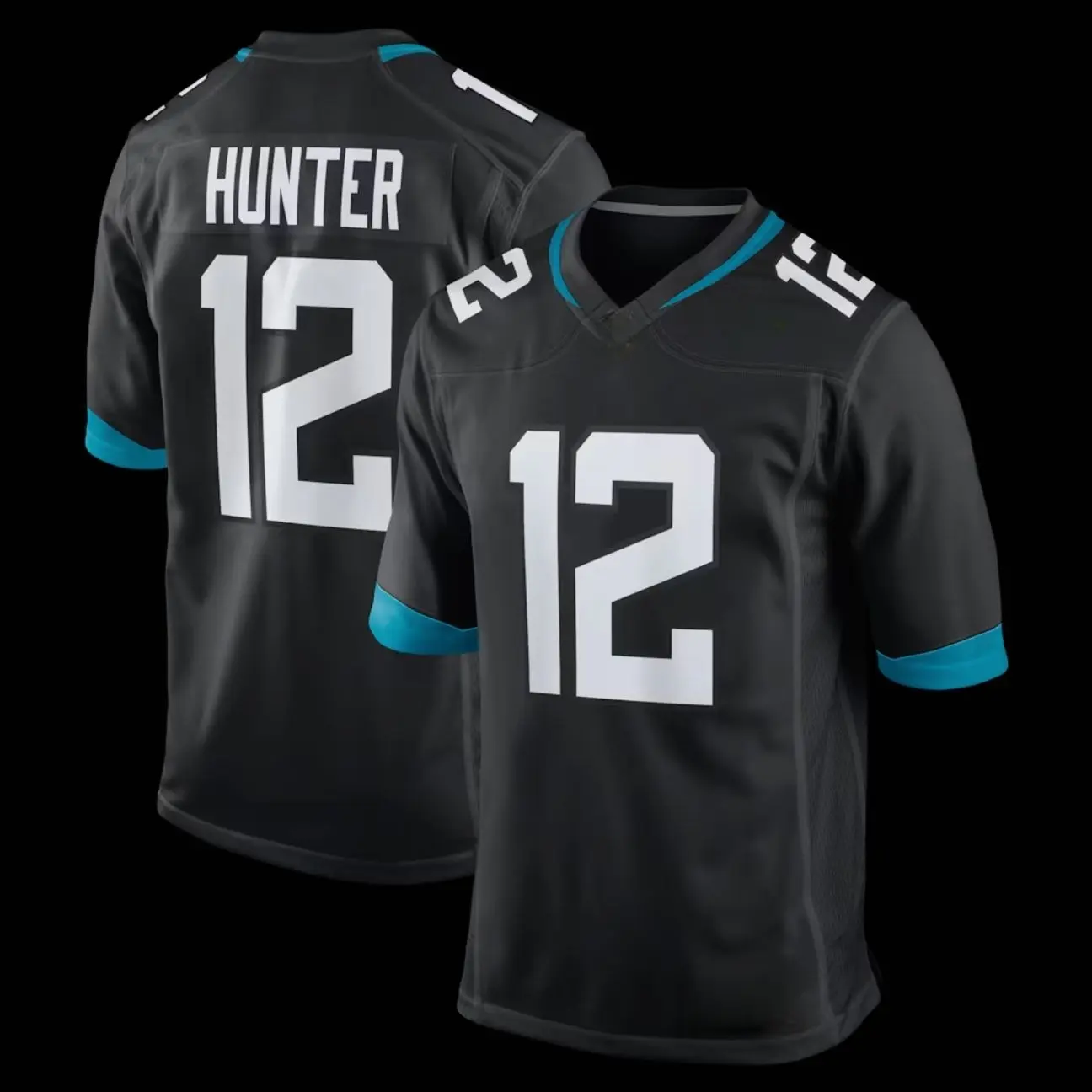 Unisex Football inspired by Hunter 12 Jacksonville Prowler Throwback Player Game Jersey - Teal