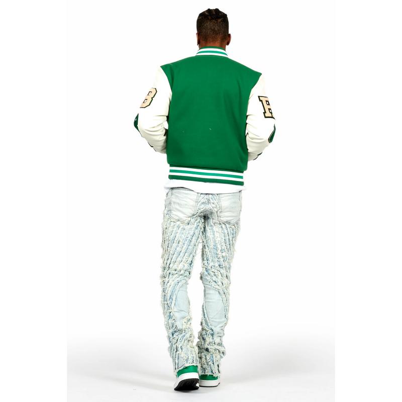 Balser Green Varsity Jacket