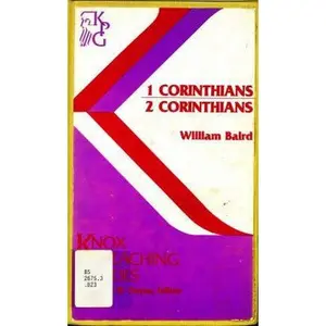 USED-1 Corinthians 2 Corinthians by William Baird (Paperback)
