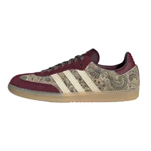 【NEW】adidas Wmns Samba 'Liberty' Maroon Liberty London Fashion Footwear Walking Paisley Sneaker Shoe for Everyday Use Girls