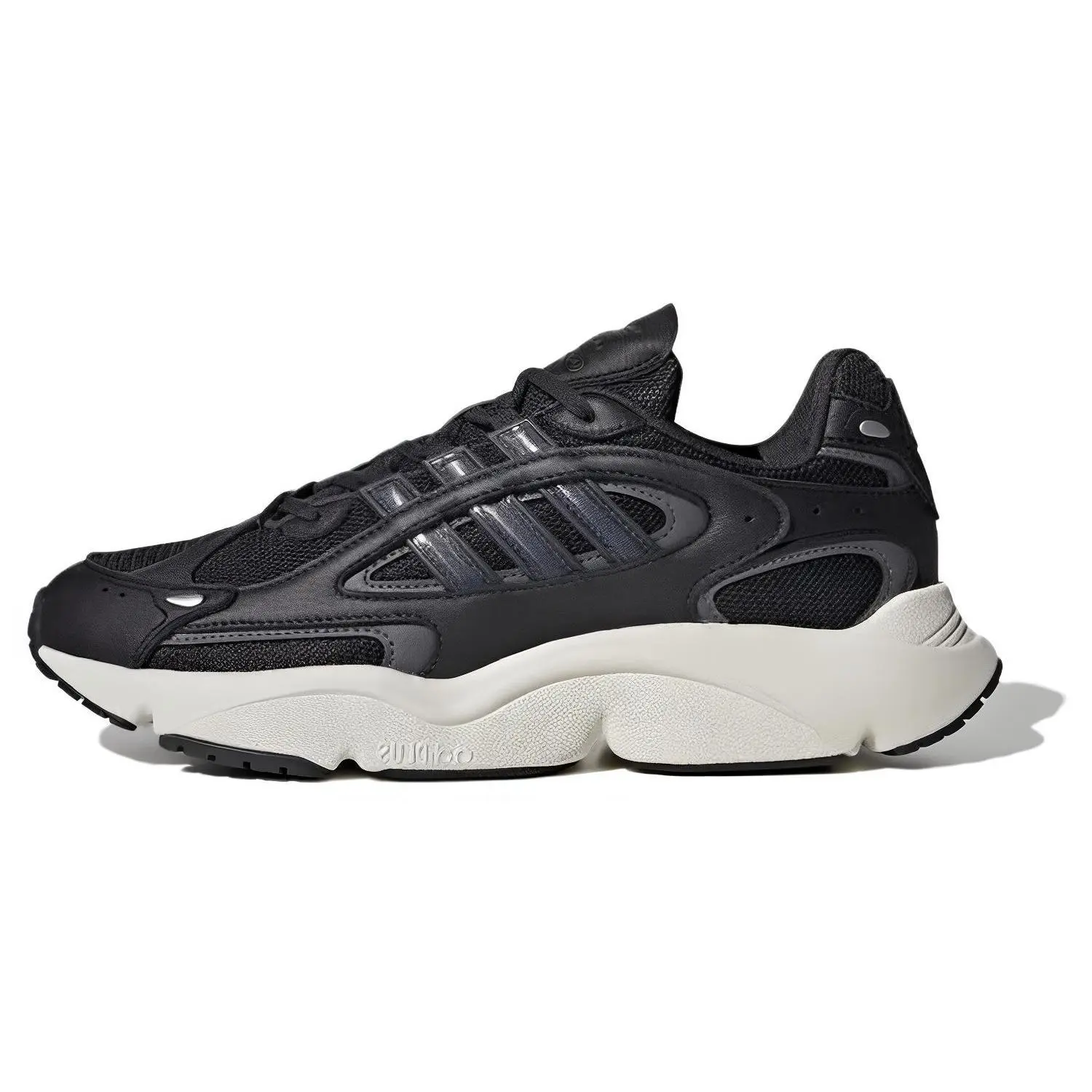 Adidas Ozmillen Black Carbon' Cushioned Breathable Low Top Sneakers Unisex ID5831