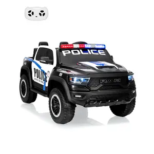 Garvee 12V Electric Ride On Pickup Truck for Kids – Remote Control, Gentle Start, LED Lights, Music, Spring Suspension, Truck Bed Storage, Battery Powered Car Toy for Boys & Girls