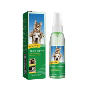Pet tooth deodorizing spray - Universal oral hygiene cleaner for cats and dogs, refreshing breath spray
