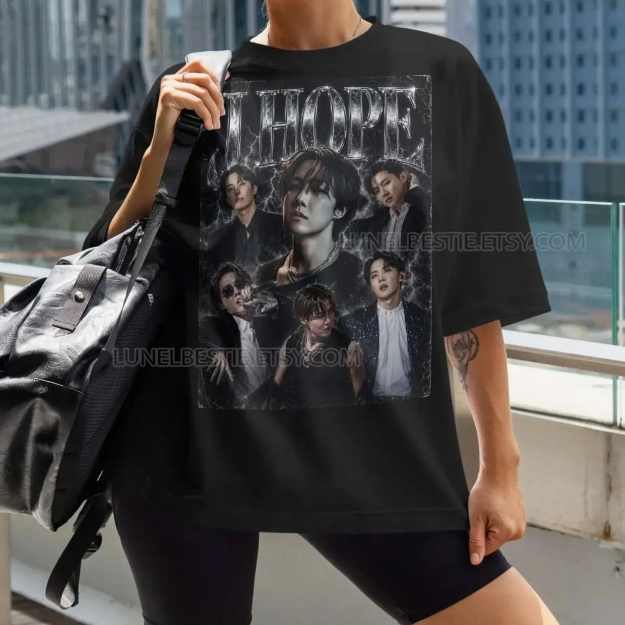Comfort Colors® J Hope Shirt for Men and Women, Kpop Idol Merch 90s QQA