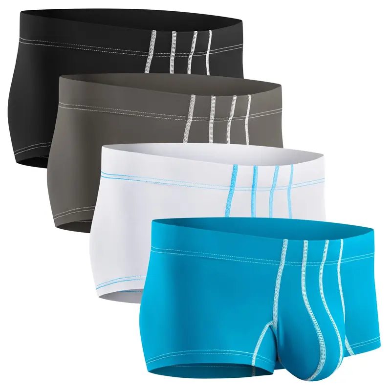 Real Men Nylon Pouch Brief Menswear Underwear Big Clothing Sexy Straight Stretchy Sun Lingerie Sweat