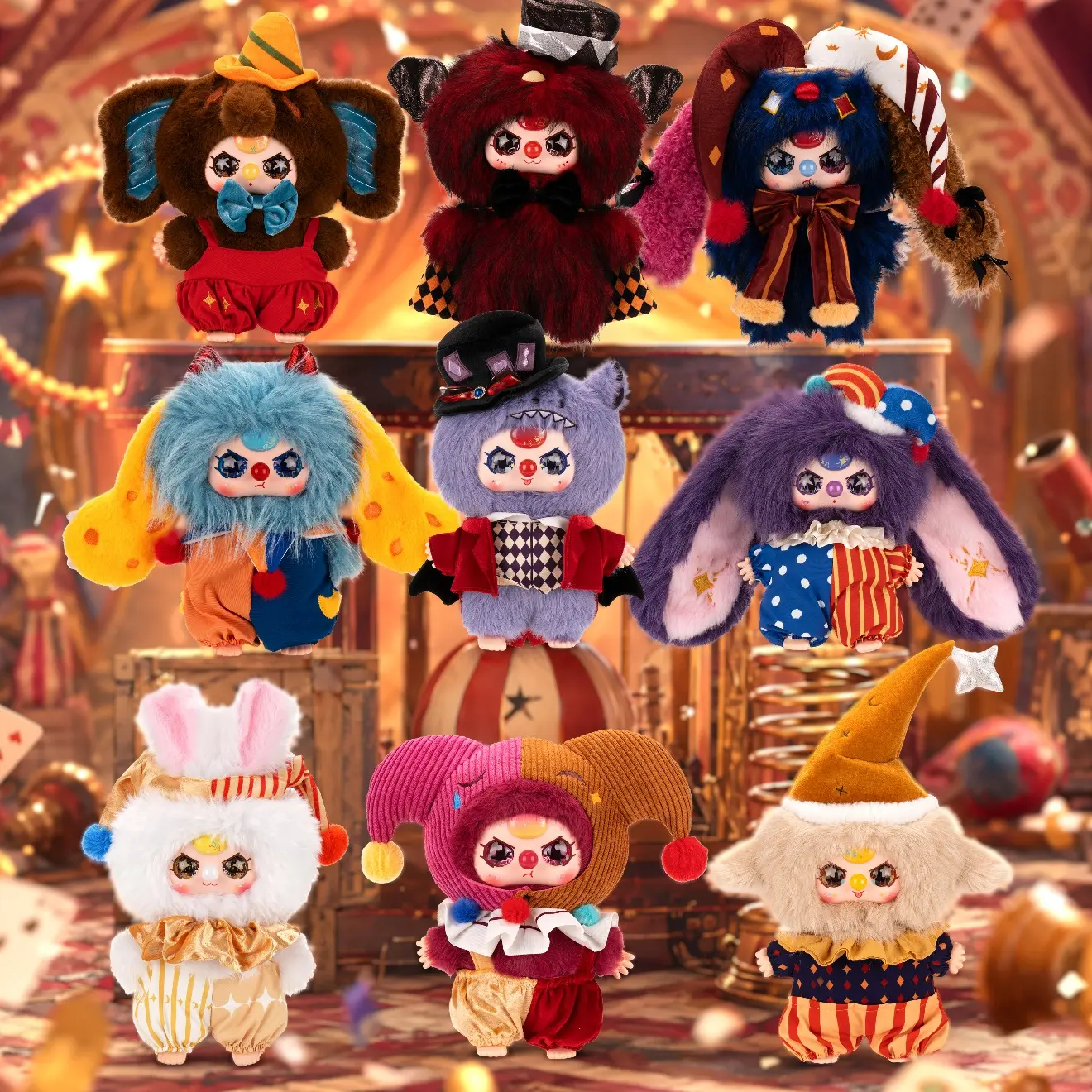 BabyThree-The Show Begins 400% Plush Blind Box Collection